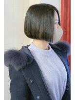 ルーシー ヘアデザインワークス(Lucy Hair Design Works)&nbsp;サロンワーク×ナチュラルミニボブ