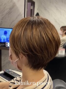 カミケンパセオ(kamiken.paseo) 大人可愛い美髪くびれショートカット【カミケンパセオ店】