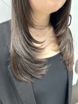 ハルキミナト ジャパン ヨコハマ(HARUKI MINATO japan YOKOHAMA)&nbsp;フェイスレイヤーカット　20代/30代/40代女性