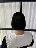 縮毛矯正×ショートボブ［大人ボブ/ミニボブ］