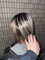 アルレン(Allen)&nbsp;切りっぱなしボブ　バレイヤージュ　宇都宮