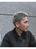 束感刈り上げビジネス七三ツーブロックアップバング769