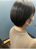 丸みショートボブ
