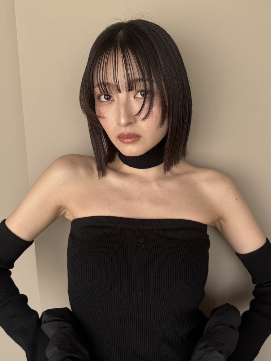 表参道/原宿/ボブ/ピンクベージュ