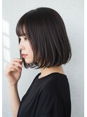 30代40代50代簡単スタイリングヘア内巻きボブ髪質改善縮毛矯正