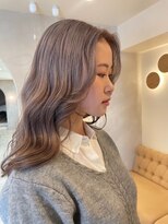 ラヴィズム 名駅店(LUVISM) ミルクティーベージュダブルカラーケアブリーチ名古屋/名駅1