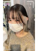 ☆人気爆発/インナーカラーホワイト/大人可愛い/ボブ/池袋東口