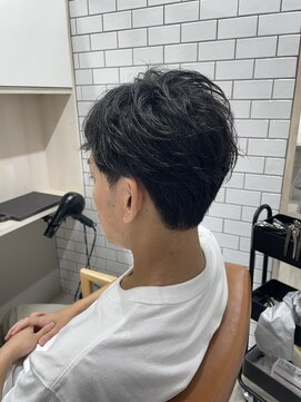 ハツ 橋本(HATSU) 男らしく職場にバレにくい☆フェザーパーマ！