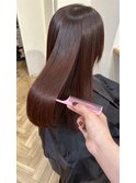 髪質改善カラー/フェザーケラチントリートメント/髪質改善