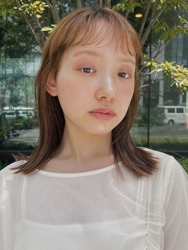 イルフレール(ill frere) ぱつっと 顔まわりレイヤー 透明感 中津 梅田
