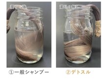 【デトスル】頭皮と髪をすっきり整えて、髪本来の素の状態へ。