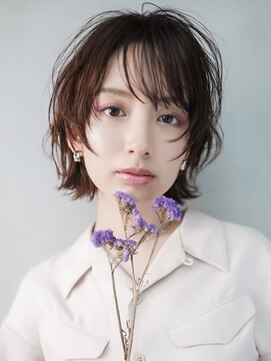 ギークス(GEEKS) 【GEEKS渋谷】くびれボブ/レイヤーボブ/冬カラー/ピンクブラウン