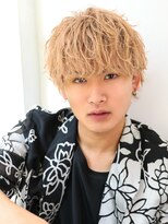 オーシャントーキョー 心斎橋(OCEAN TOKYO WEST)&nbsp;ハイトーンラウンドマッシュツーブロックウルフ