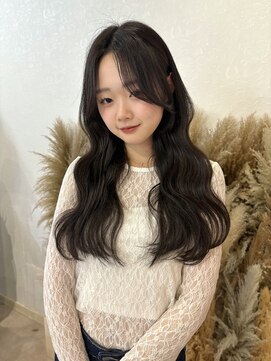 ヴェルア 四条烏丸 四条大宮(Velua) グレージュ/ウェーブ巻き/韓国風スタイル