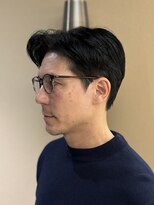 ヨシザワインク プレミアム 横浜 桜木町店(YOSHIZAWA Inc. PREMIUM) メンズナチュラルアップバング爽やかスタイル