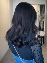 ロッカヘアエジェ(ROCCA hair eje.)&nbsp;透明感ダークグレージュウェーブくびれヘア