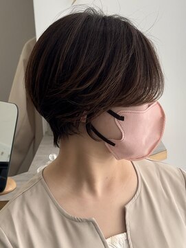 ビュー フクオカ(VIEW FUKUOKA) 前髪なしショートカット/ナチュラルブラウン/顔周り/髪質改善