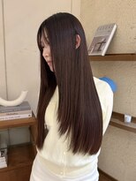 マッシュ 北堀江(MASHU)&nbsp;上品艶カラー　透明感ブラウンカラー　トリートメント