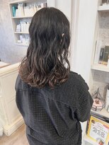 キャアリー(Caary)&nbsp;福山美容室caaryロングケアパーマレイヤーニュアンスパーマ30代