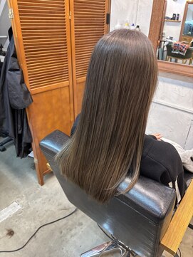 アイノベル(‘Inovel’) カット+ダブルカラー+トリートメント