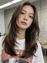 ルポシノエル(rupo si Noel)&nbsp;髪質改善カラー/ワンホンレイヤー/くびれレイヤー/モカブラウン