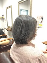 ヘアー グリーン(hair green)&nbsp;60代70代80代/大人ショート/グレイヘア/ふんわりショート