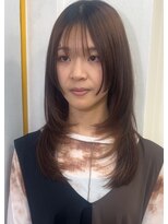 ヘアーサロンアンク(hair salon anc)&nbsp;レイヤー多めハッシュレイヤー