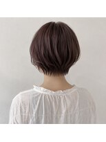 アンリエラ(Unliera)&nbsp;大人女性/30代40代/ショート/ピンクブラウン/松山美容室