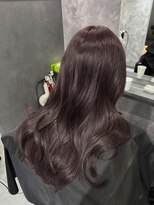 ネームレス 心斎橋(nameless)&nbsp;ラベンダー ブリーチ毛も艶髪に 髪質改善TR ロング 心斎橋