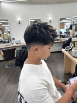 バーバー タカバタ 福井(Barber TAKABATA)&nbsp;メンズスタイル/メンズメッシュ/ダブルカラー/ブリーチ
