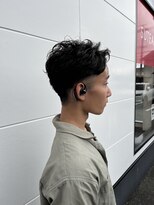 スティーナ メンズ(SUTEANA メンズ) ラフカール×メンズショート
