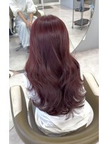 デコヘアーチーノ(DECO HAIR Ccino) ブリーチ無しWカラー/ボルドーブラウン
