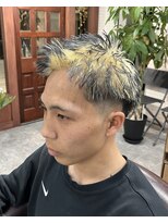 アミーゴ(AMIGO) デザインカラー×アップバング