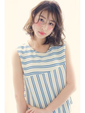 アオイロ(AOIRO) 【AOI 都立大学】 ウェービーロブヘア・フレンチガーリー