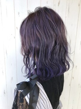 ピクチャー(PICTURE) lavender × bluege