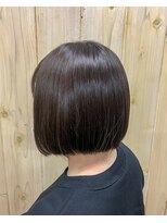 ナゴンスタイル(NAGON STYLE)&nbsp;ツヤカラー×パツっとボブ