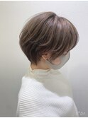 【WiLL 京橋店】栗野京弥 マッシュショートブリーチオンカラー