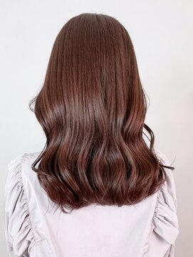 アイティーバイアルバム 藤沢店(IT by ALBUM) チョコレートカラー_アースカラーくびれヘア_ba349511