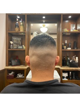 ヒロギンザ 青山店(HIRO GINZA) 濡れパンクロップスキンフェード