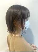 インナーカラーボブ
