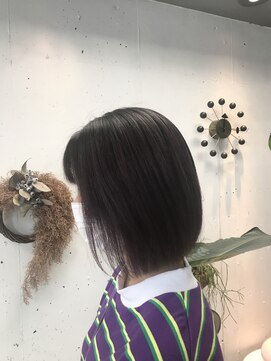 ヘア ハイユ(Hair Haiyu) ナチュラルストレートボブ