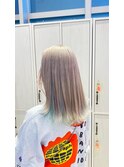 Lee梅田茶屋町　ホワイトアッシュ×ブルーインナー