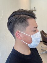 アナザーワールド(ANOTHER WORLD)&nbsp;七三フェードスタイル