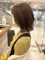 モリオ フロム ロンドン サッポロファクトリー店(morio FROM LONDON)&nbsp;【morio】札幌ボブ　ぱつっと外ハネくびれボブ