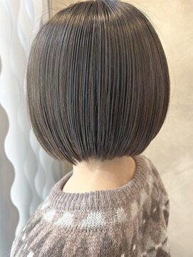 エニィ 池袋西口(Any) 斜めバング/グレージュカラー/デザインカラー/池袋/池袋駅/池袋