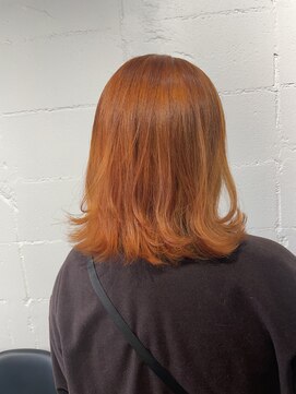 シェル 吉祥寺(shell) グレージュカラー/ボブウルフ/黒髪/ココアベージュ