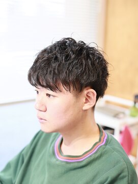 リビーチ ヘア リゾート 赤羽(Rebeach HAIR RESORT) メンズパーマでつくるマッシュレイヤー/赤羽