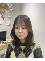 アヴァンス 京橋店(AVANCE) くびれる韓国ミディアムヘア