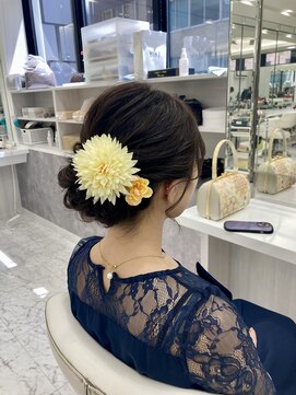 ヘアイズム ブランシュ(hair-ism BLanCHe) ルーズめアップスタイル