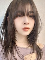 サンド クリア 横浜本店(sand clear)&nbsp;ボブディオリーブベージュ髪質改善縮毛矯正フェイスレイヤー